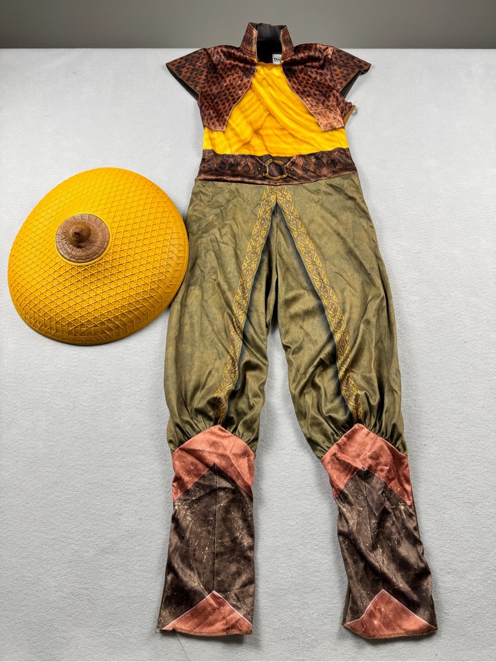 Disney Raya The Last Dragon Halloween Costume Child Size 8/10 Medium Hat
